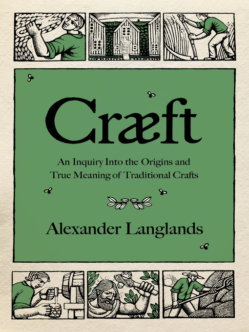 Title details for Cræft by Alexander Langlands - Available